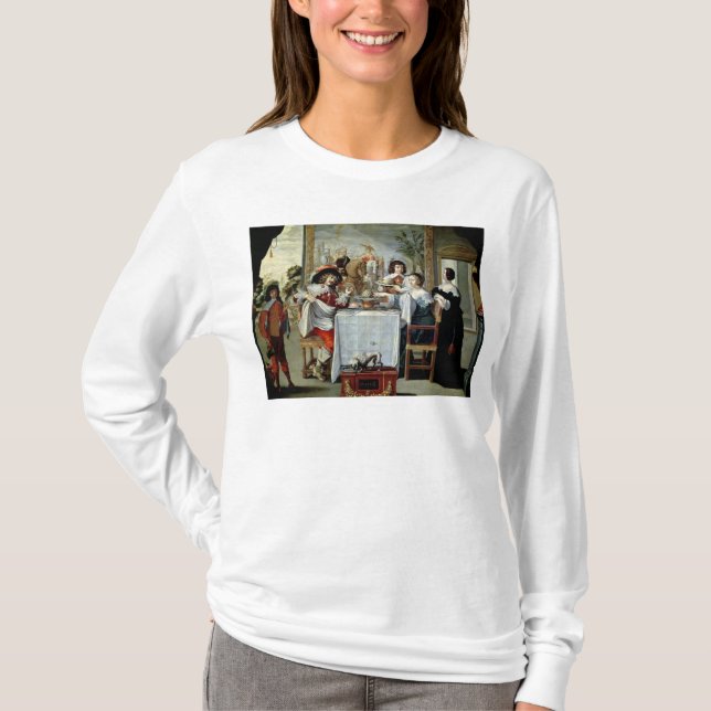 T-shirt Les cinq sens - goût (Devant)