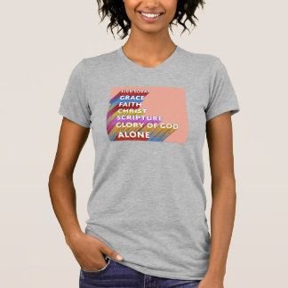 T-shirt Les cinq solas