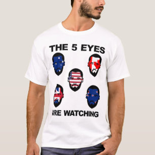 T-shirt Les "Cinq yeux"