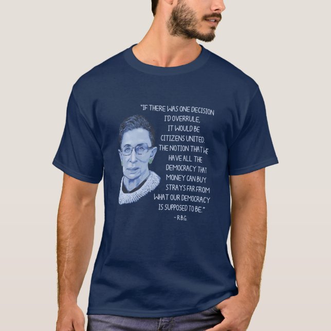 T-shirt Les citoyens du RBG unis (Devant)