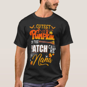 T-shirt Les Citrouilles Les Plus Couteux Dans Le Patch M'A