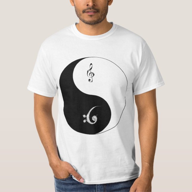 T-shirt Les clefs de Yin-Yang (Devant)