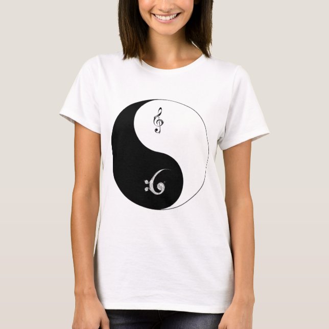 T-shirt Les clefs de Yin-Yang (Devant)