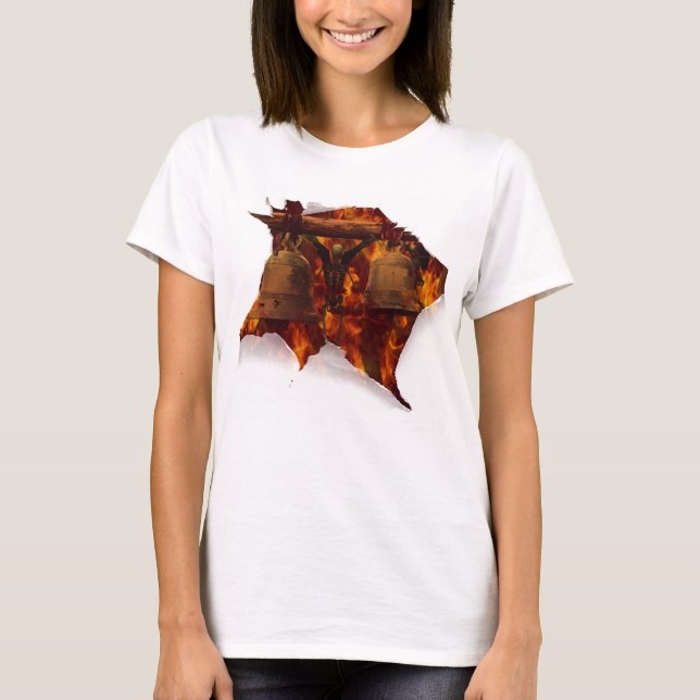 T-shirt Les cloches de l'enfer (Devant)