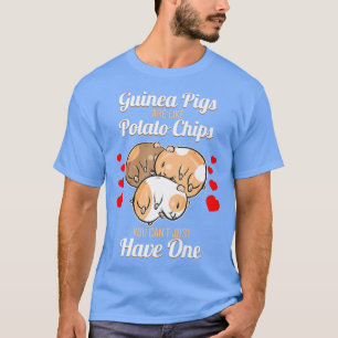 T-shirt Les cochons de Guinée sont comme des chips de pomm