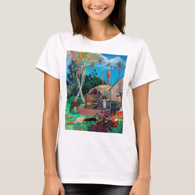 T-shirt Les Cochons Noirs, Gauguin (Devant)