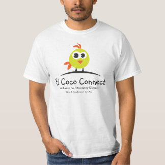 T-shirt Les Cocos d'EL relient - la chemise de logo