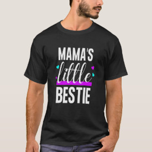T-shirt Les coeurs de fille de la petite meilleure amie de