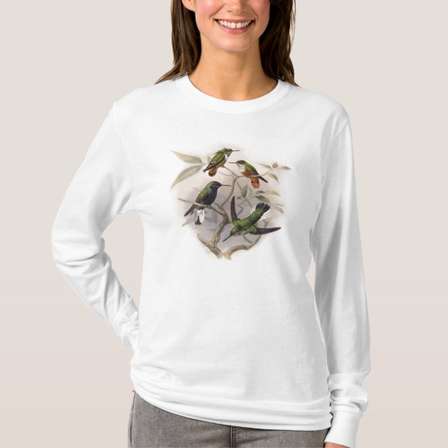 T-shirt Les colibris en vol (Devant)