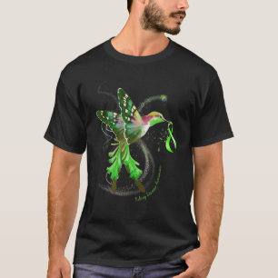 T-shirt Les colibris tiennent le ruban vert Maladie rénale