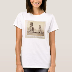 T-shirt Les colosses de Memnon, statues d'Amenhotep III, X