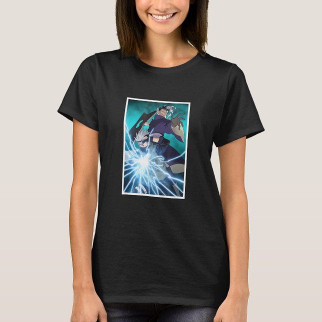 T-shirt Les combats Kakashi et Obito (Devant)
