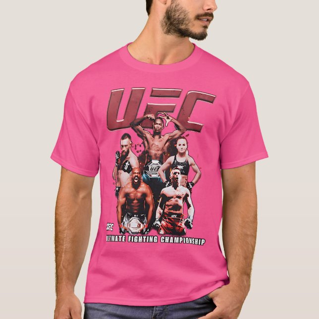 T-shirt Les Combattants Du Groupe Ufc (Devant)