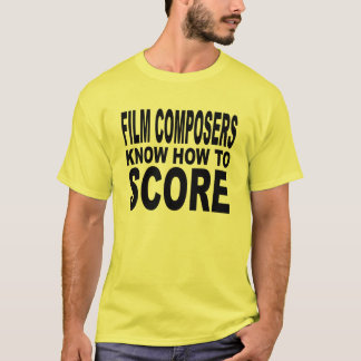T-shirt Les compositeurs de film savent marquer