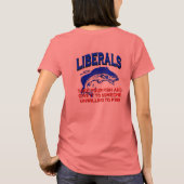 T-shirt Les Conservateurs Vous Enseignent À Pêcher (Dos)