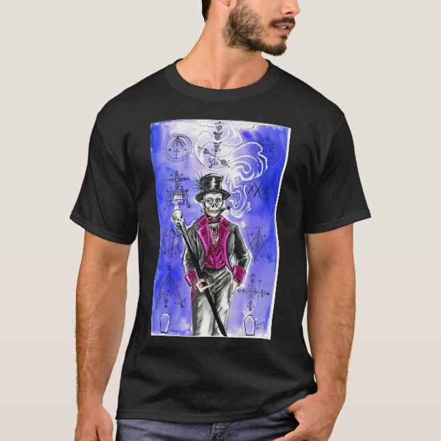 T-shirt Les Contes Spirituels Du Roi Voodoo (Devant)