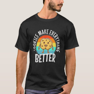 T-shirt Les cookies améliorent tout_1