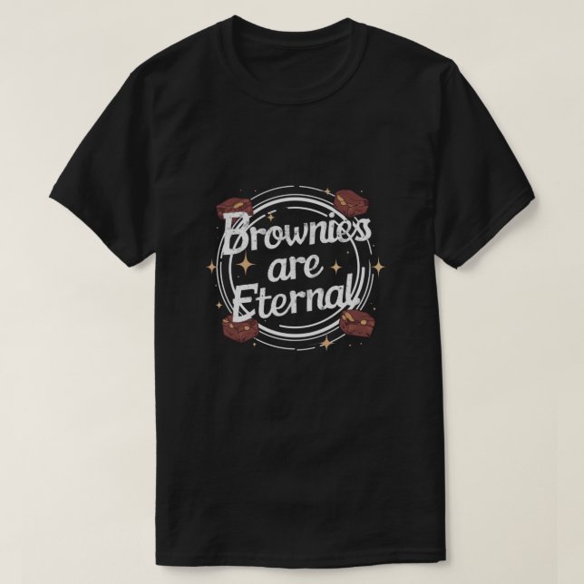 T-shirt Les cookies sont éternels (Design devant)