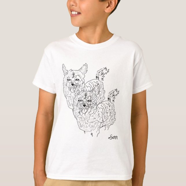 T-Shirt : Les copains (Devant)