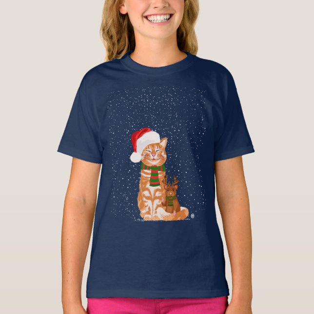 T-shirt Les copains de Noël (Devant)