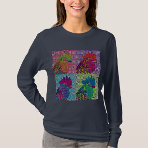 T-shirt Les coqs sont devenus psycho