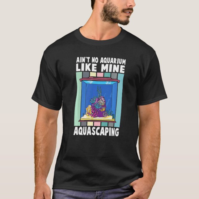 T-shirt Les coraux d'aquarium n'ont pas de récif comme le  (Devant)