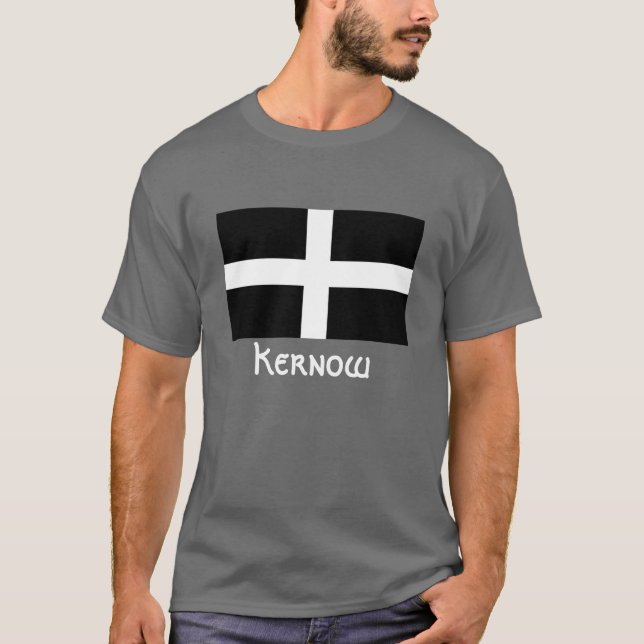 T-shirt Les Cornouailles/Kernow (Devant)