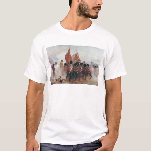 T-shirt Les couleurs : avance des gardes écossaises (Devant)