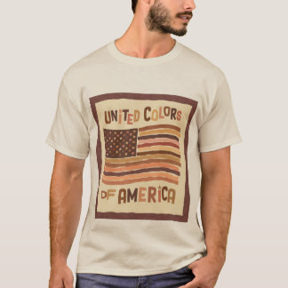 T-shirt Les couleurs de l'Amérique