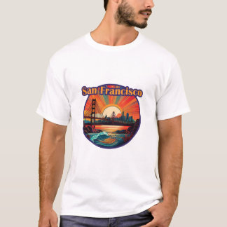 T-shirt Les couleurs de San Francisco