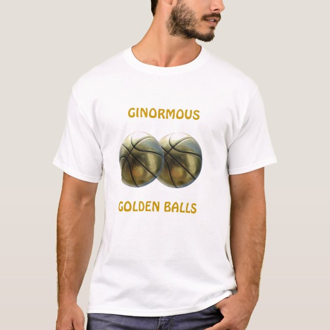 T-shirt Les Couleurs d'or géantes (Devant)