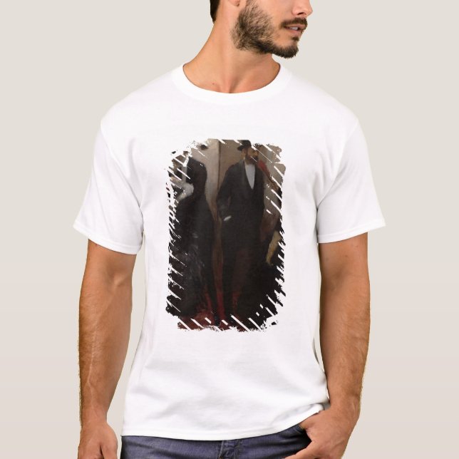 T-shirt Les couloirs de l'Opéra, 1885 (Devant)
