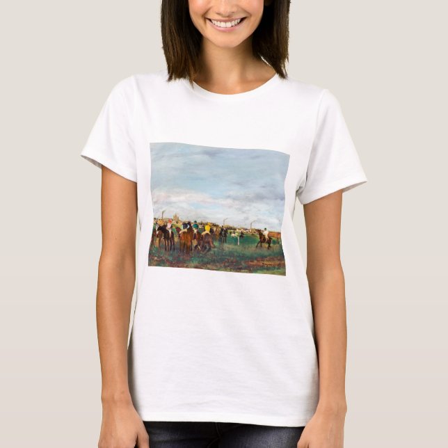 T-shirt Les Courses de chevaux, Edgar Degas (Devant)
