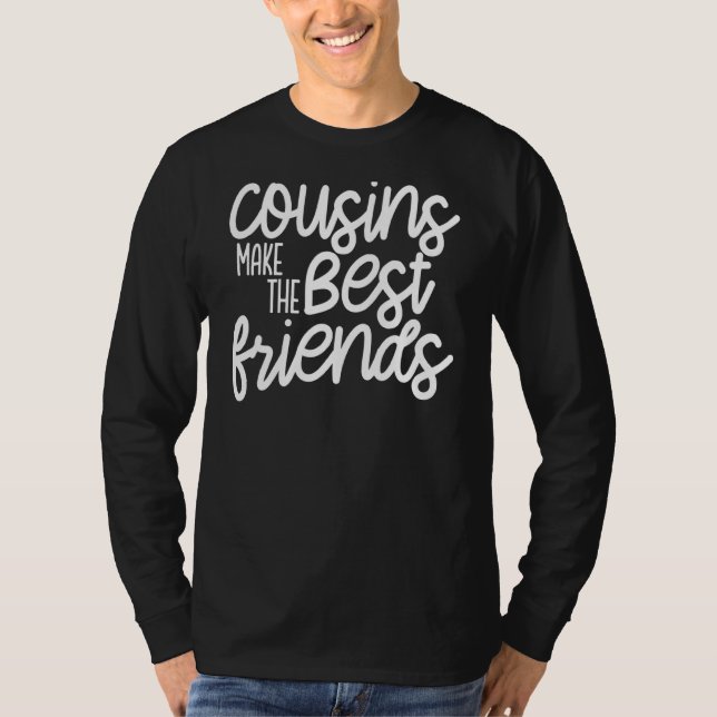 T-shirt Les Cousins Font Le Meilleur Ami (Devant)