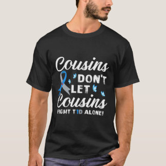 T-shirt Les cousins ne laissent pas les cousins combattre 