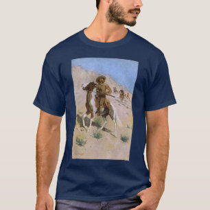 T-shirt Les cow-boys militaires vintages, le scout de Remi
