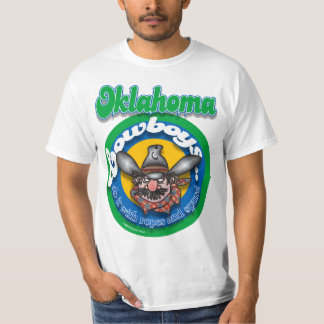 T-shirt Les cowboys de l'Oklahoma le font la chemise F/B