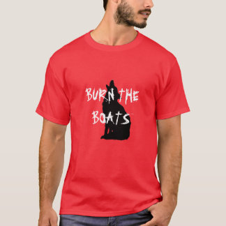 T-shirt Les coyotes brûlent les bateaux