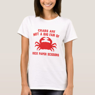 T-shirt Les Crabes Ne Sont Pas Un Gros Ventilateur De Cise