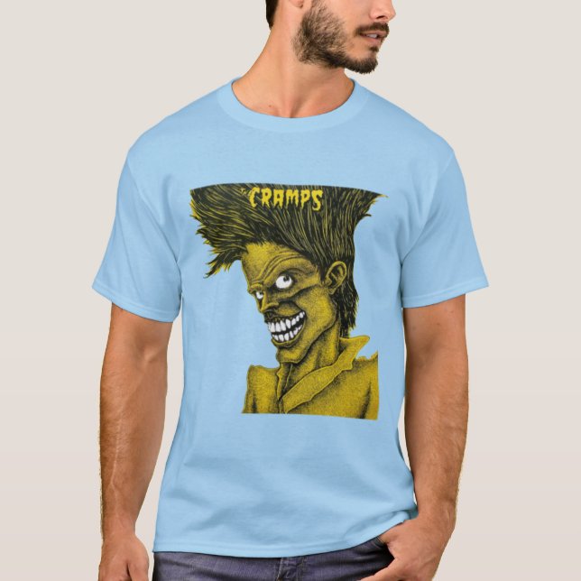 T-shirt Les Crampes Mauvaise Musique Pour Les Mauvais6 (Devant)