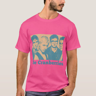 T-shirt Les Cranbrries 90s Aesthétique Fan Art Design