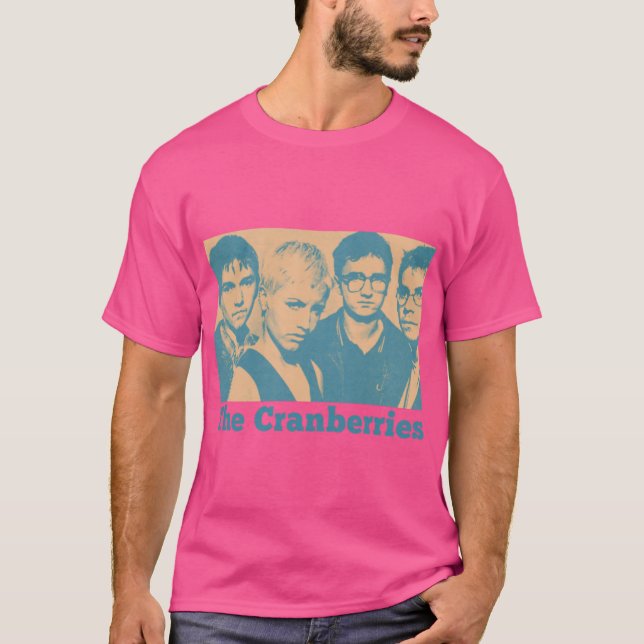 T-shirt Les Cranbrries 90s Aesthétique Fan Art Design (Devant)