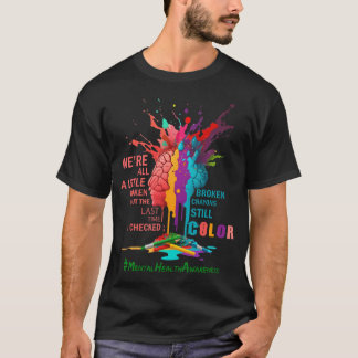 T-shirt Les Crayons cassés continuent de colorer les spéci