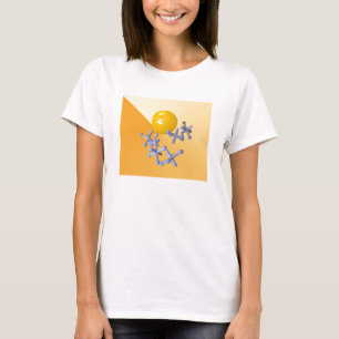 T-shirt Les crics et les années 1960 de baby boomer de