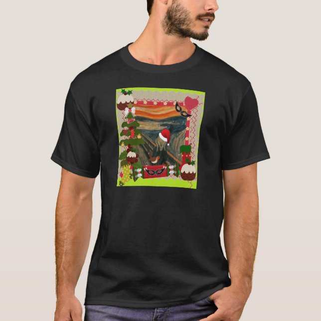 T-shirt les cris hideux noël (Devant)