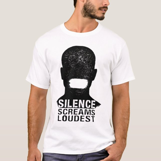 T-shirt Les cris silencieux (Devant)
