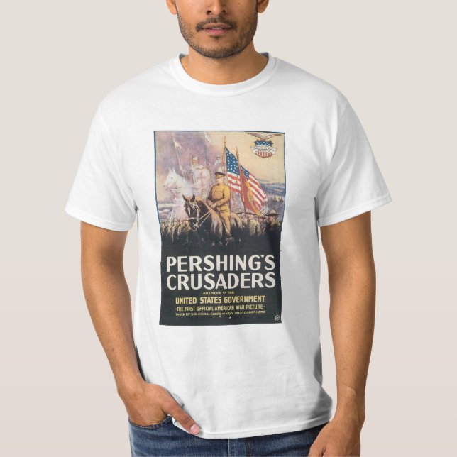 T-shirt Les croisés de Pershing (Devant)