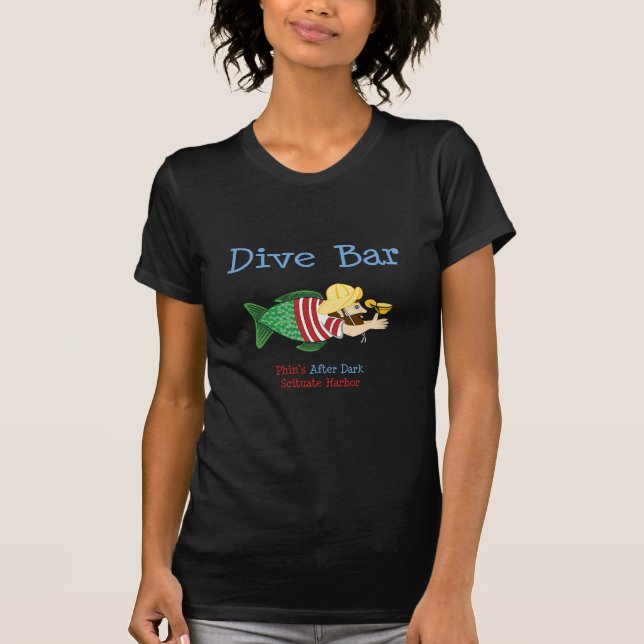 T-shirt Les dames ont adapté T (Devant)