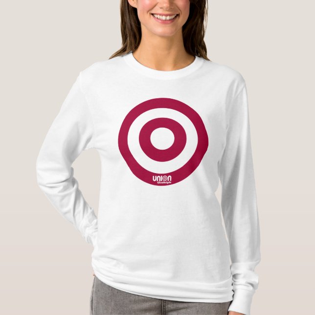 T-shirt Les dames visent Hoody adapté (Devant)
