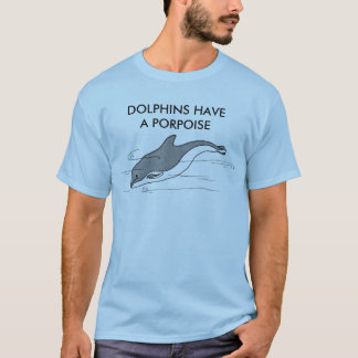 T-SHIRT LES DAUPHINS ONT UN MARSOUIN